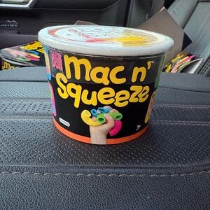 NeeDoh Mac n Squeeze Sensory Fidget Toy Nee Doh 4 Squishy Neon Noodles AUTHENTIC